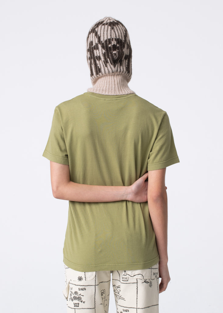 Carne Bollente E.D.C. T-Shirt Khaki AW23ST0111_Khaki