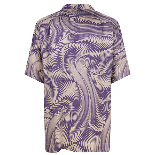 Dries van Noten Carltone Shirt Lilac 232-020762-7002 SALE – T0K10