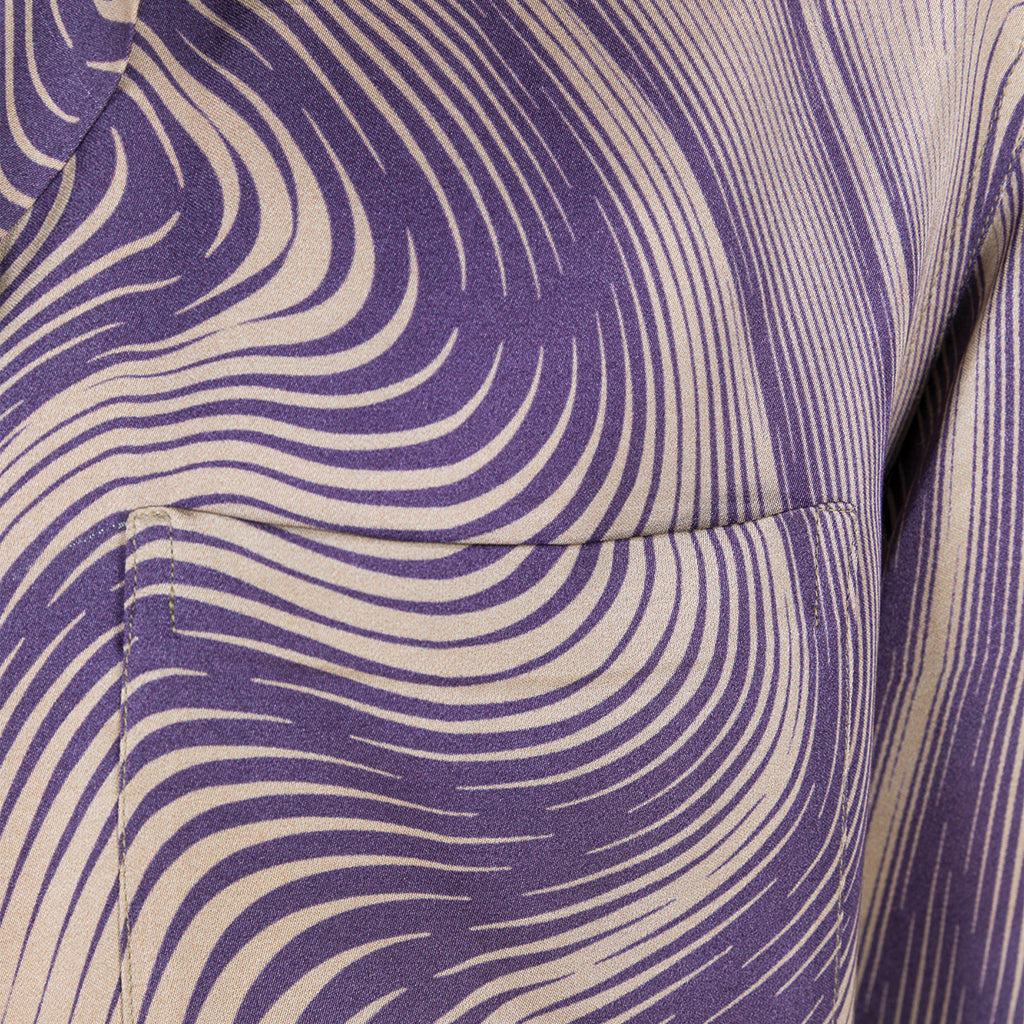 Dries van Noten Carltone Shirt Lilac 232-020762-7002