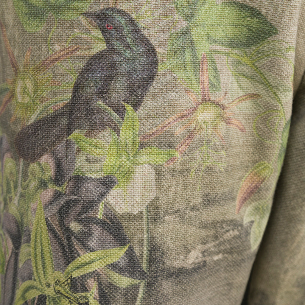 Dries van Noten Parkino Printed Pants Grey