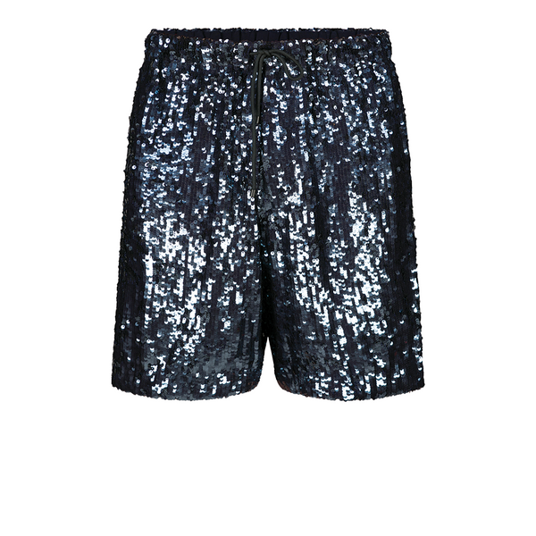 Dries van Noten Embellished Piperi Shorts Midnight 241-020951-8342