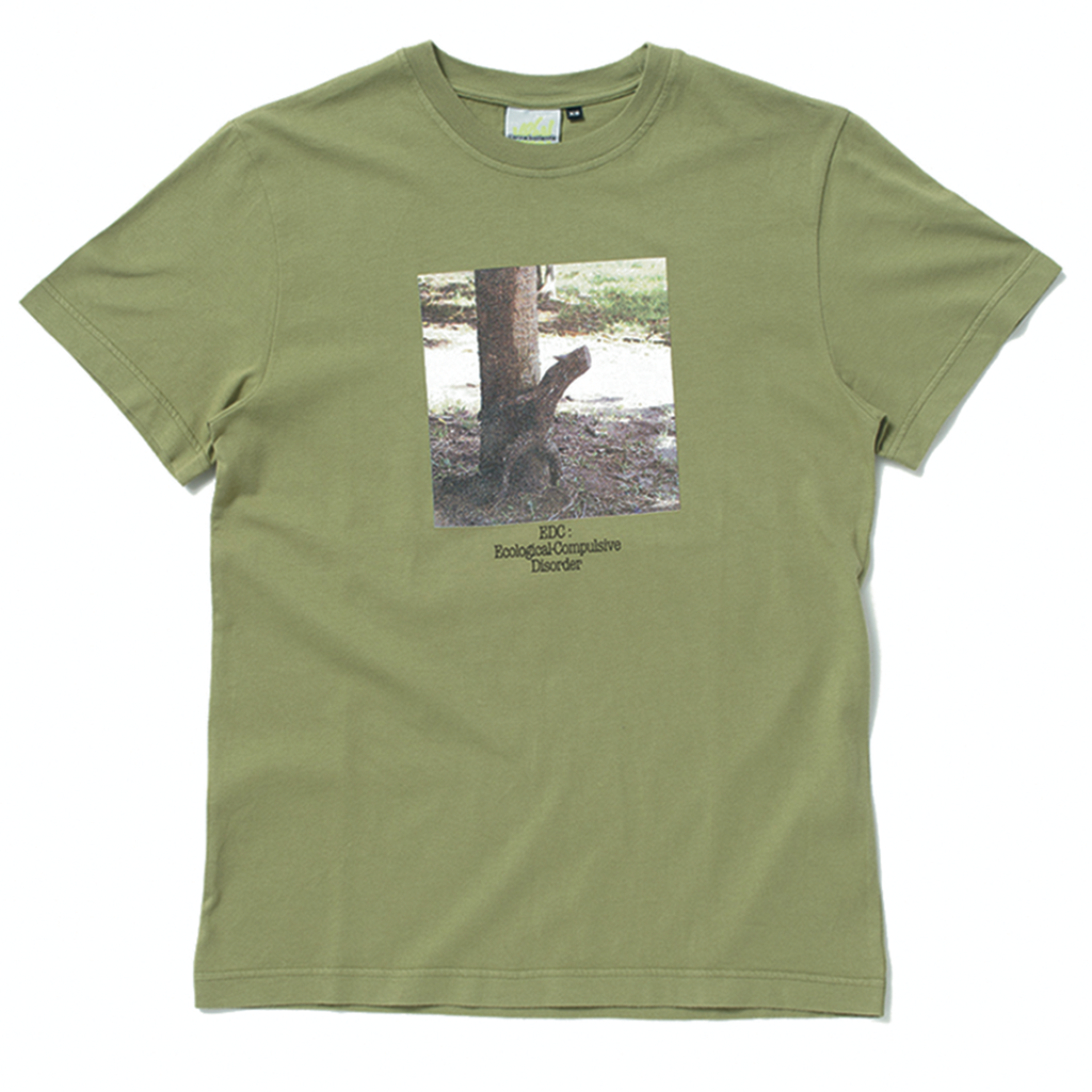 Carne Bollente E.D.C. T-Shirt Khaki AW23ST0111_Khaki