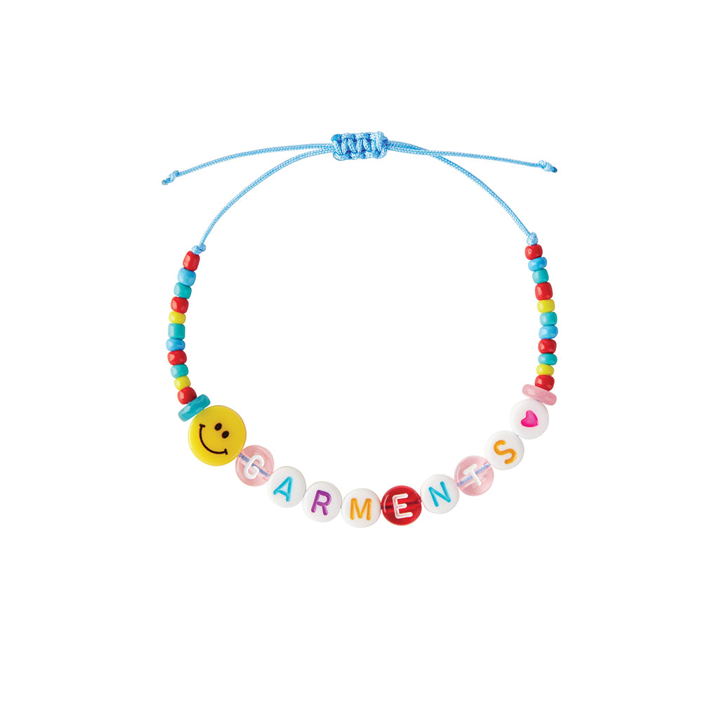 Garments by David Smile and Love Bracelet Blue