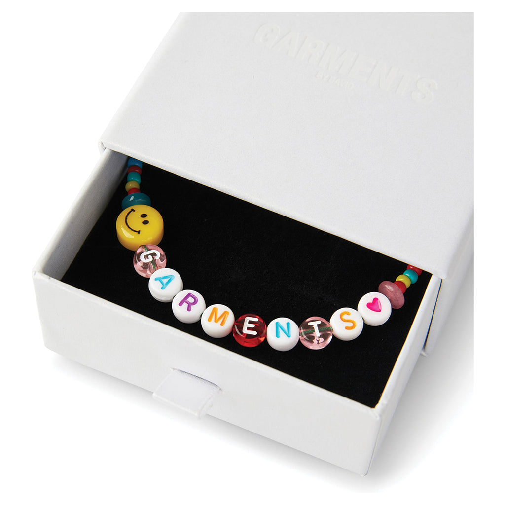 Garments by David Smile and Love Bracelet Blue