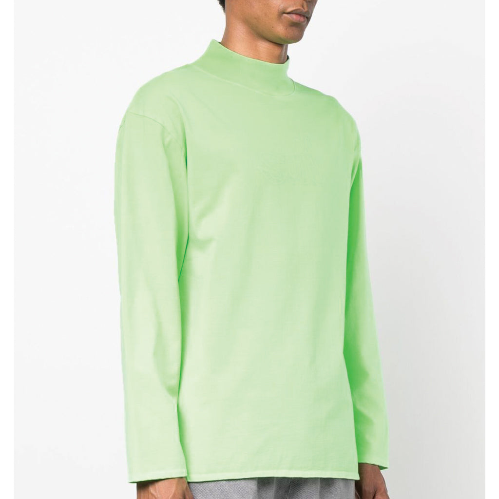 ERL Eli Russell Linnetz Mockneck Longsleeve Green ERL06T013 SALE
