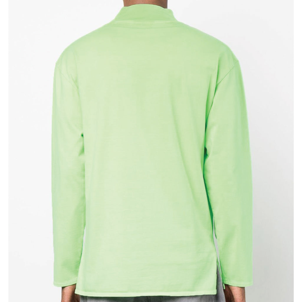 ERL Eli Russell Linnetz Mockneck Longsleeve Green ERL06T013 SALE