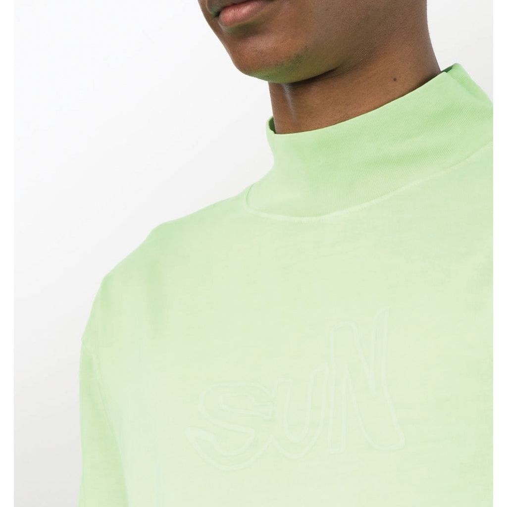 ERL Eli Russell Linnetz Mockneck Longsleeve Green ERL06T013 SALE