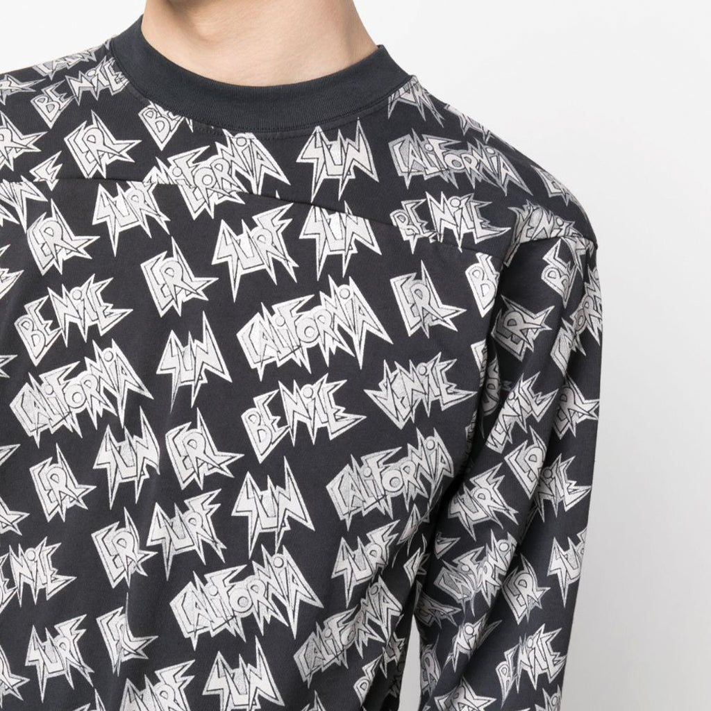ERL Eli Russell Linnetz Logo Printed Longsleeve ERL06T014
