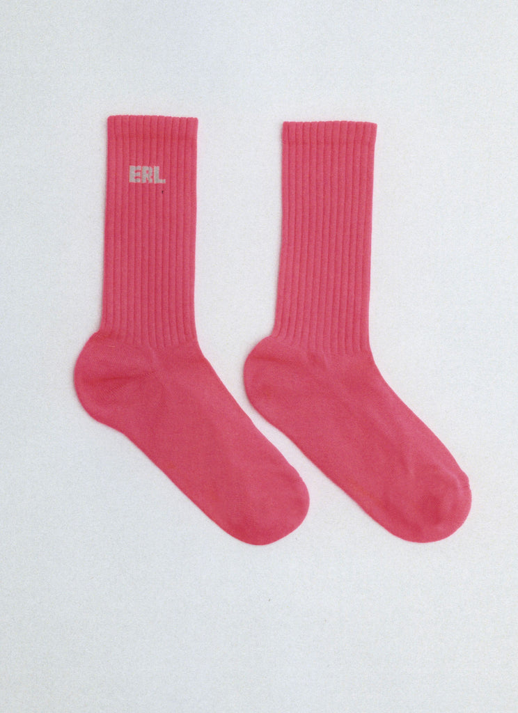 Logo Socks Pink