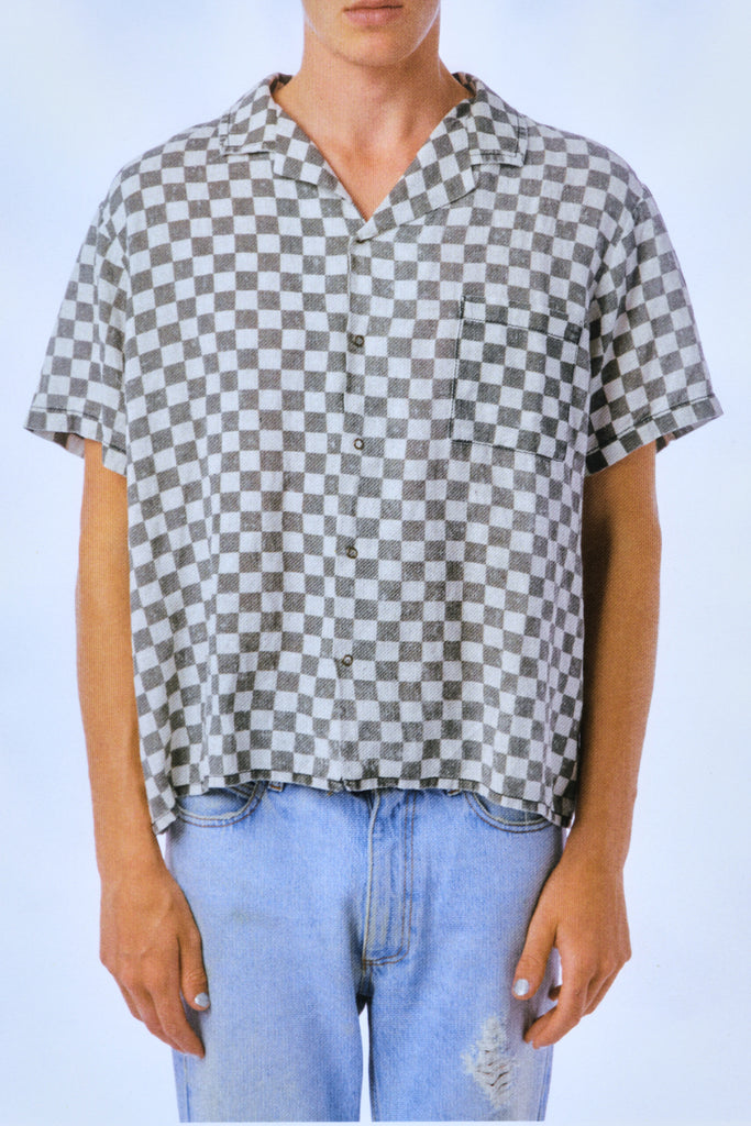 ERL Checkered Hawaiin Shirt ERL08B016