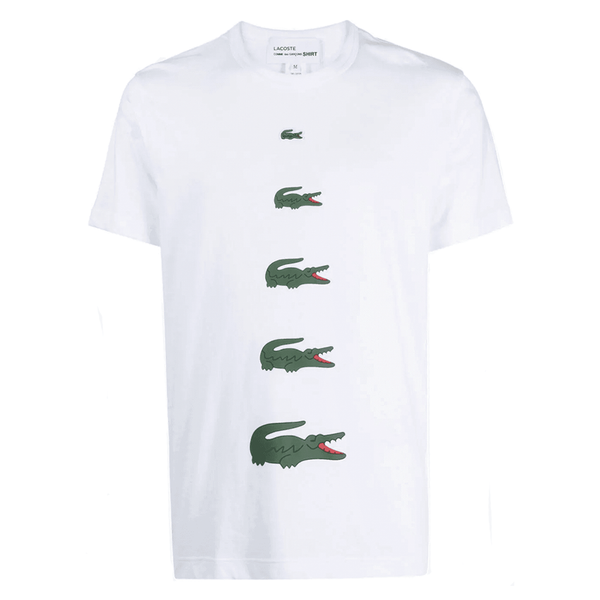 Lacoste big shop logo t shirt