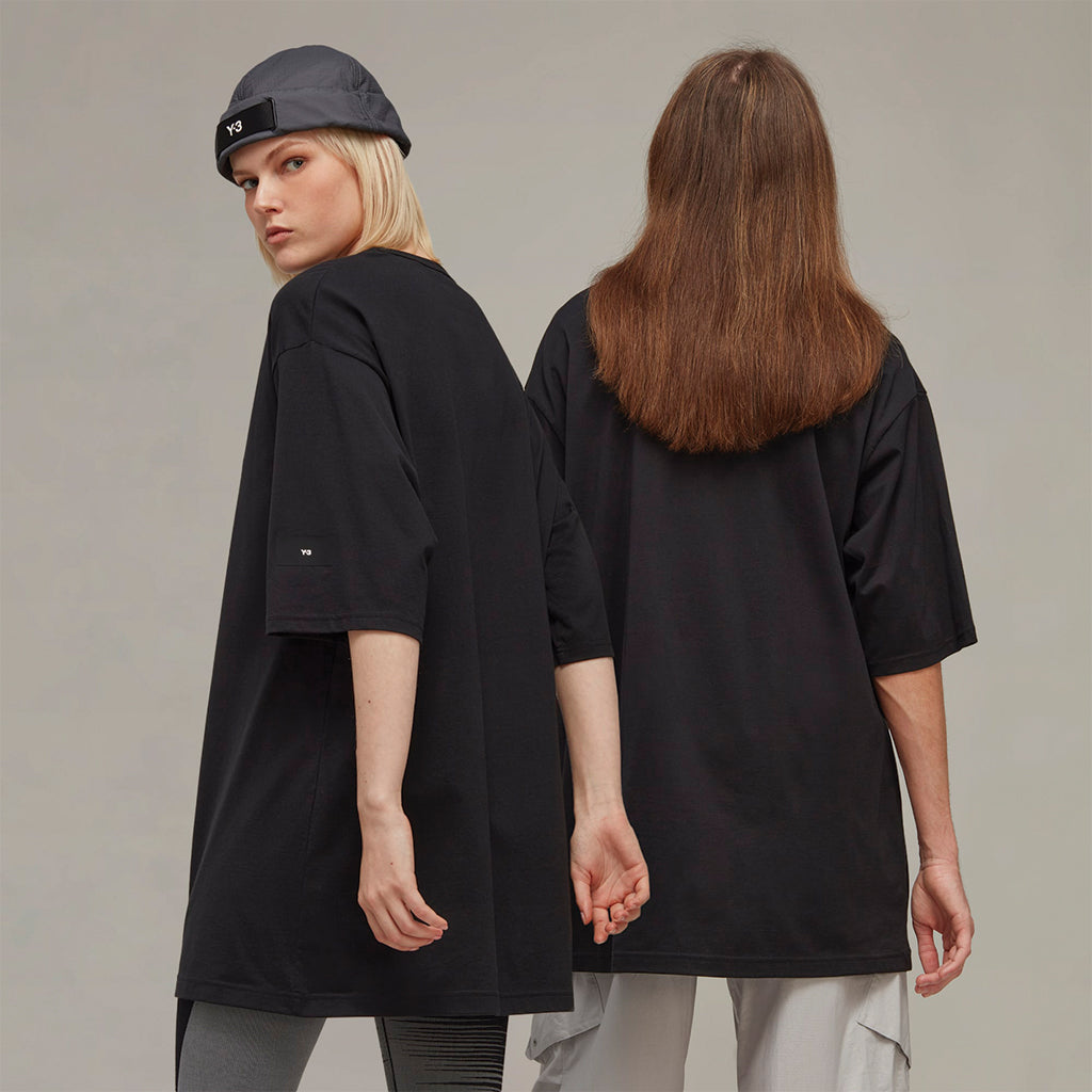 adidas Y-3 Yohji Yamamoto Boxy T-Shirt Black H44790