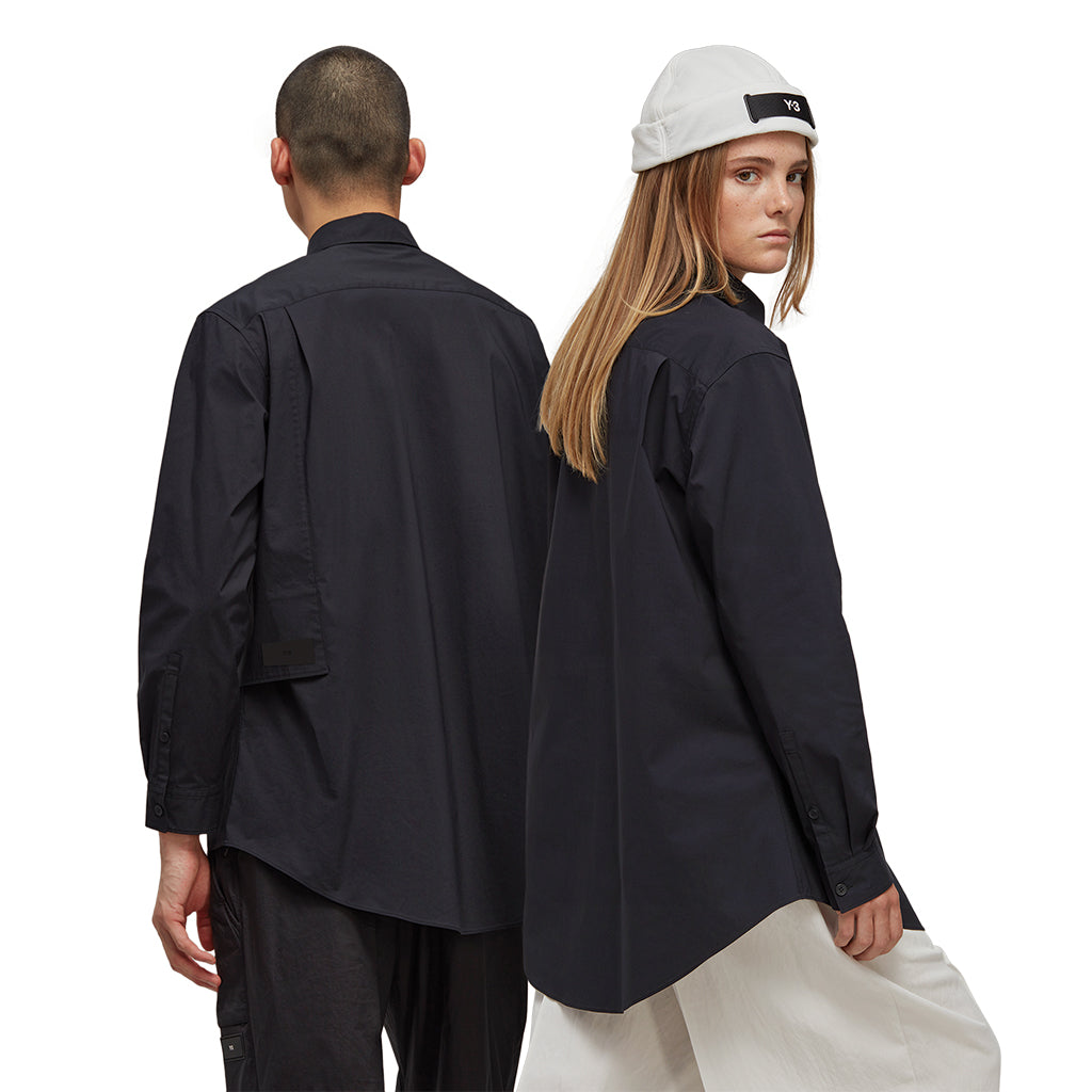 Flap Pocket Shirt Black