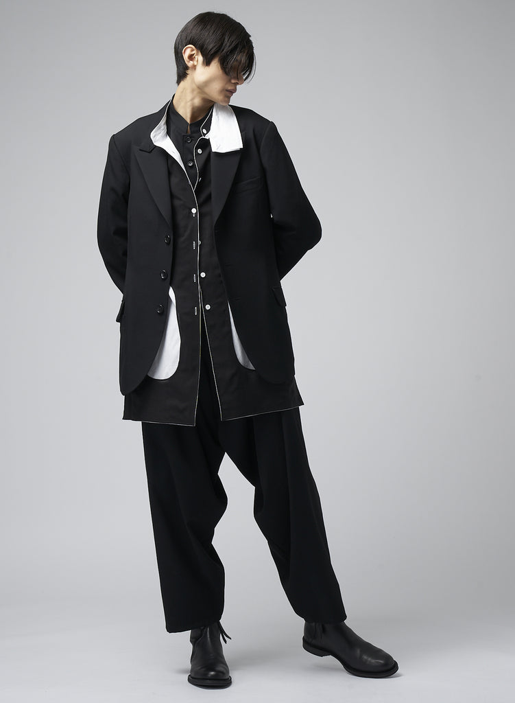 Yohji Yamamoto Pour Homme Drop Crotch Pants HJ-P18-100-2-03