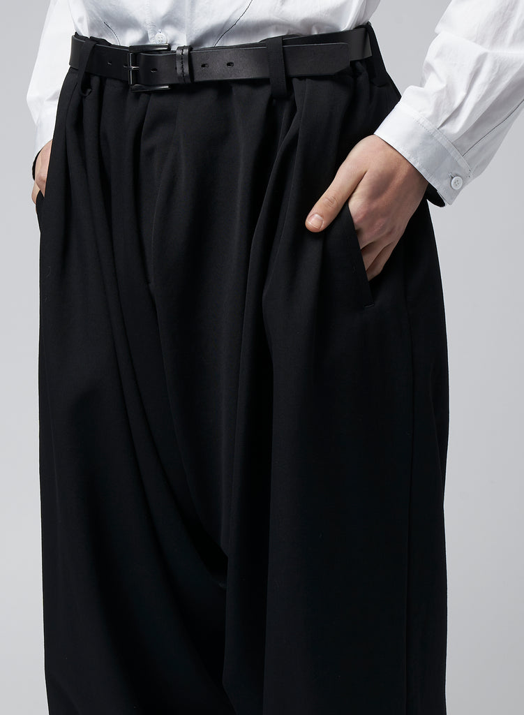 Yohji Yamamoto Pour Homme Drop Crotch Pants HJ-P18-100-2-03