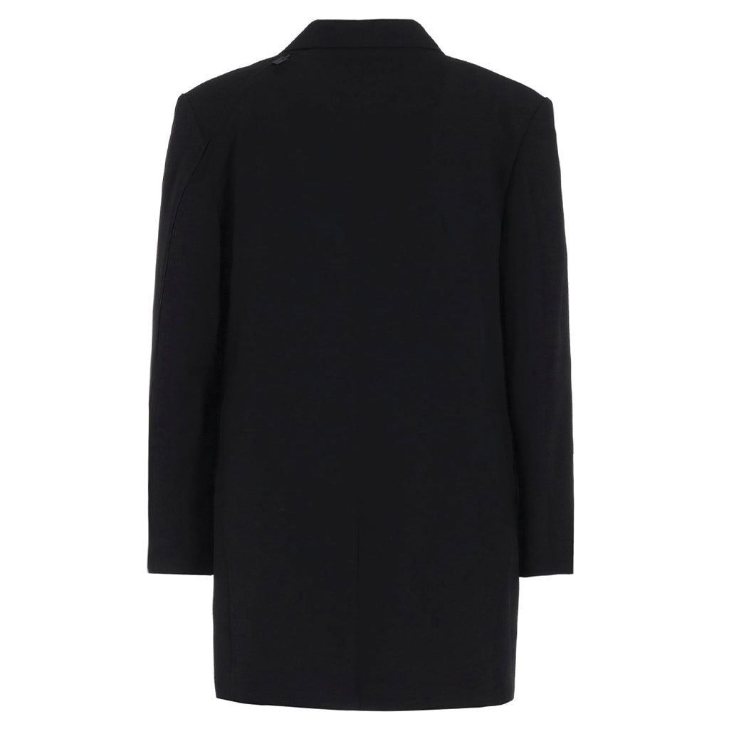 Yohji Yamamoto POUR HOMME Zip Detail Paneled Jacket Wool Gabardine HP-J26-100-2-02