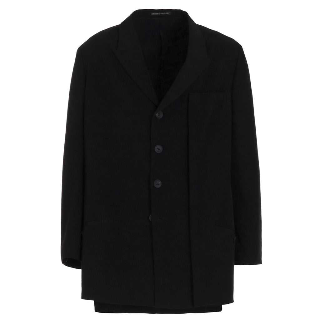 Yohji Yamamoto POUR HOMME TA Tuxedo Button Detail Jacket HP-J33-500-01-03