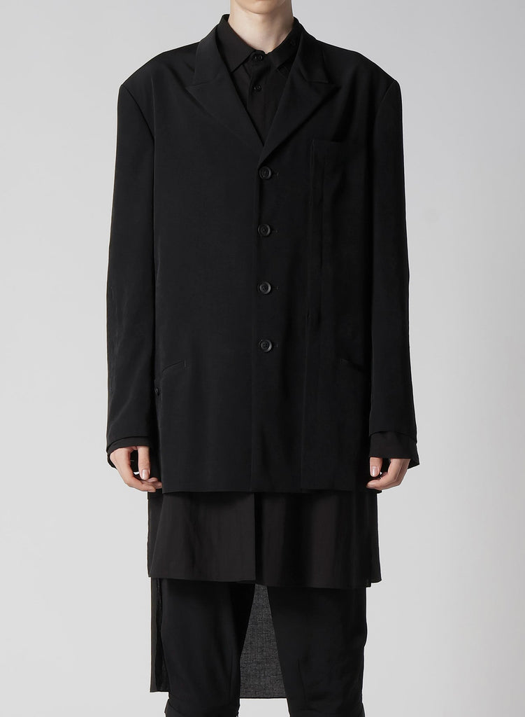 Yohji Yamamoto POUR HOMME TA Tuxedo Button Detail Jacket HP-J33-500-01-03
