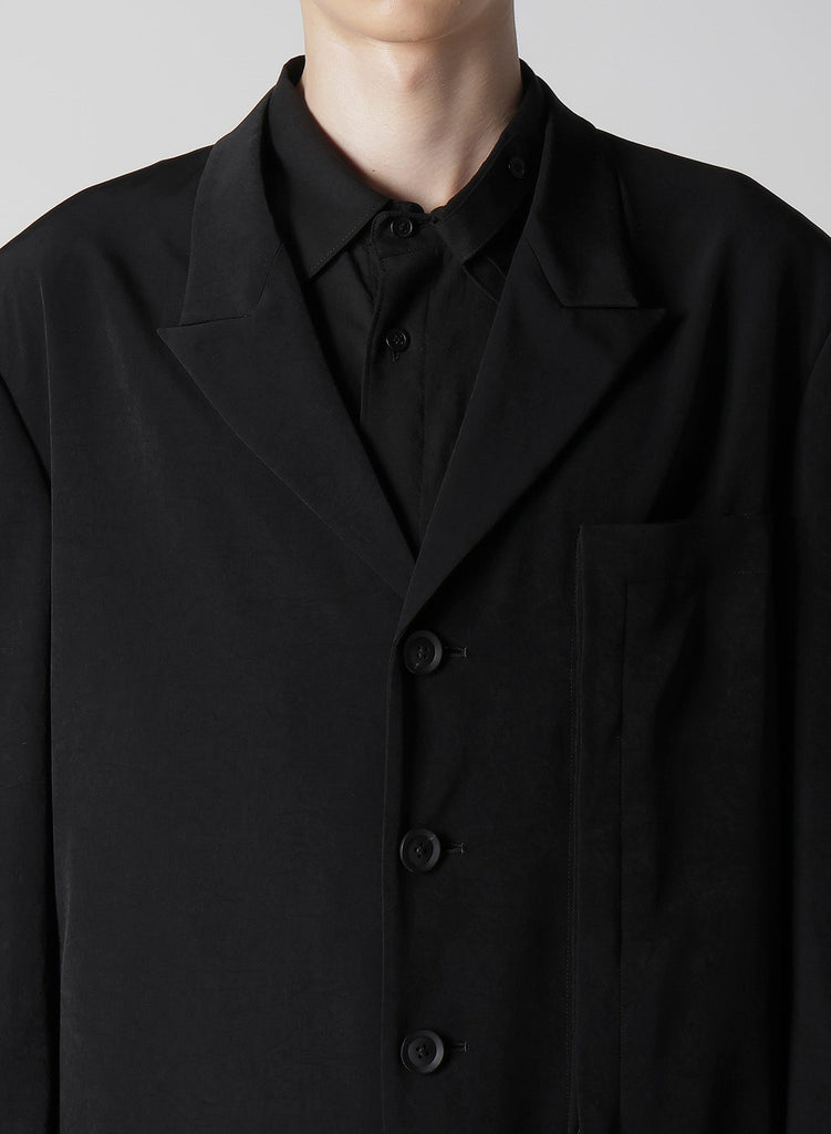 Yohji Yamamoto POUR HOMME TA Tuxedo Button Detail Jacket HP-J33-500-01-03