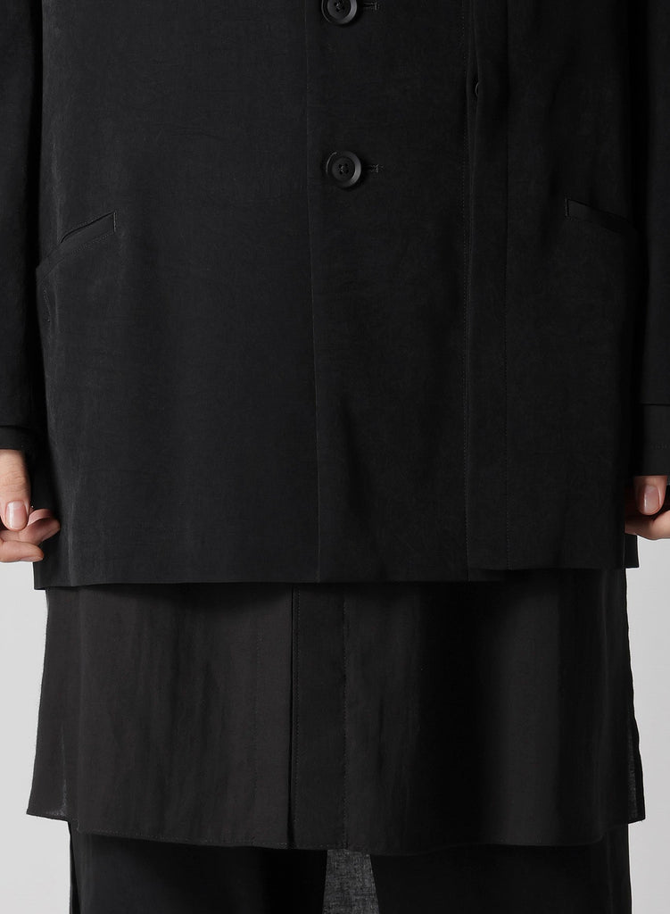 Yohji Yamamoto POUR HOMME TA Tuxedo Button Detail Jacket HP-J33-500-01-03