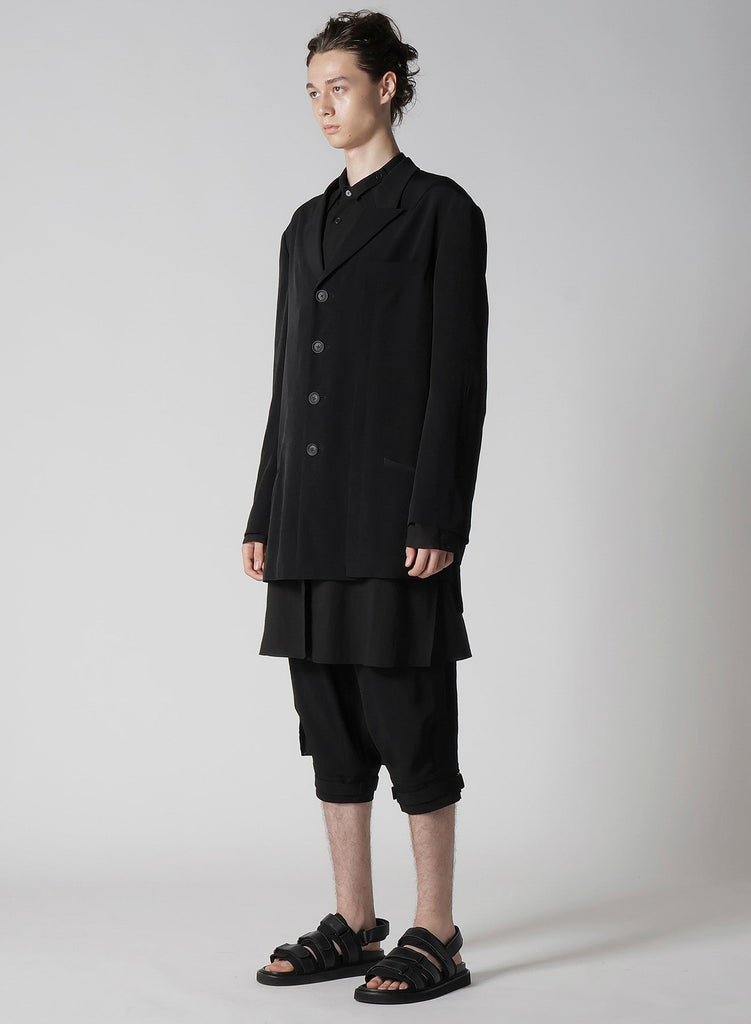 Yohji Yamamoto POUR HOMME TA Tuxedo Button Detail Jacket HP-J33-500-01-03