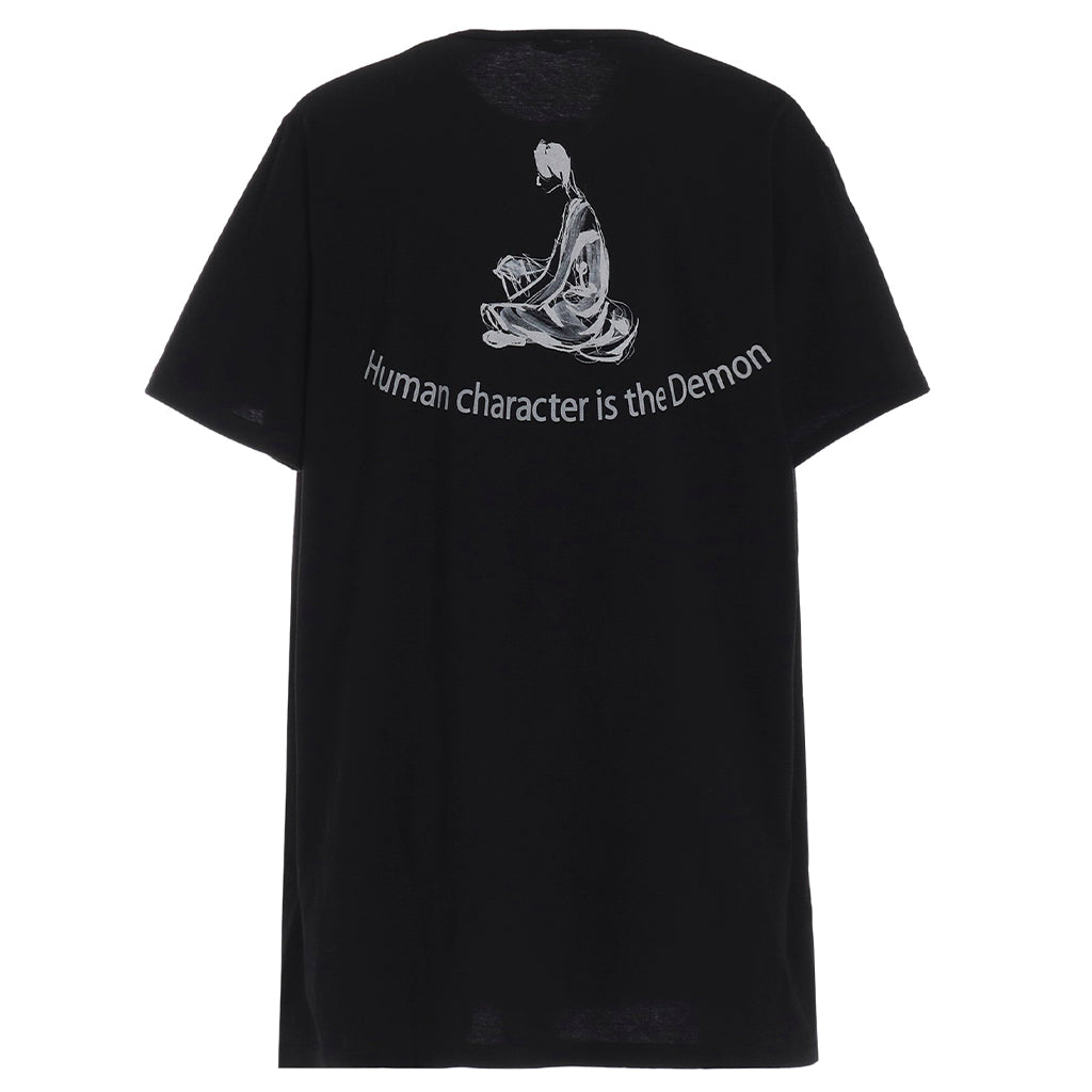 YOHJI YAMAMOTO Pour Homme Single Jersey Half Sleeve E T-Shirt