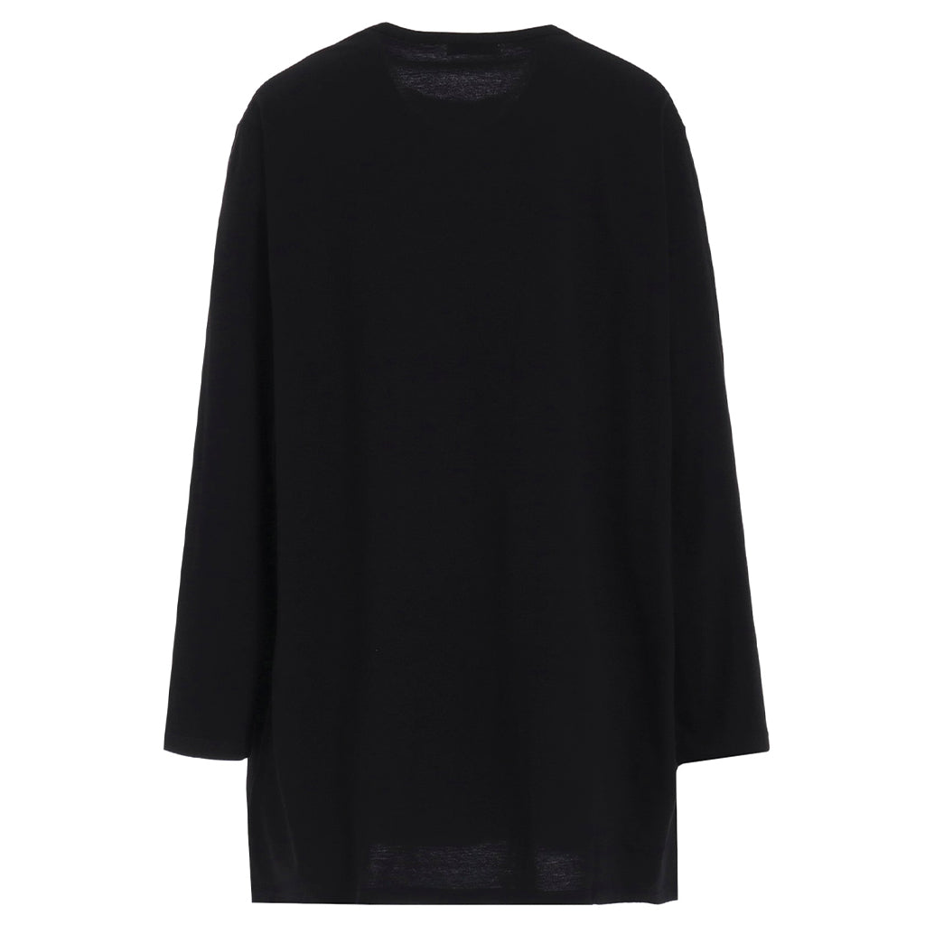 Yohji Yamamoto POUR HOMME Single Jersey Print Longsleeve HP-T66-993-02-03