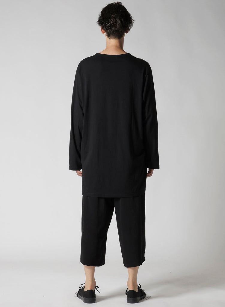 Yohji Yamamoto POUR HOMME Single Jersey Print Longsleeve HP-T66-993-02-03