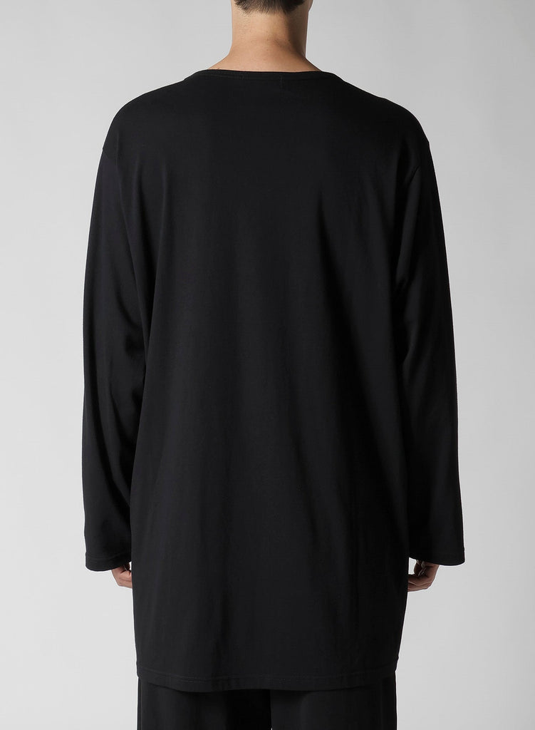 Yohji Yamamoto POUR HOMME Single Jersey Print Longsleeve HP-T66-993-02-03