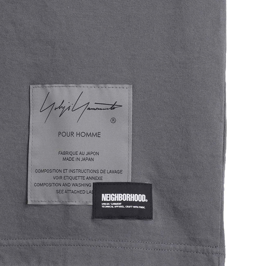 Yohji Yamamoto POUR HOMME x NEIGHBORHOOD T-Shirt Grey
