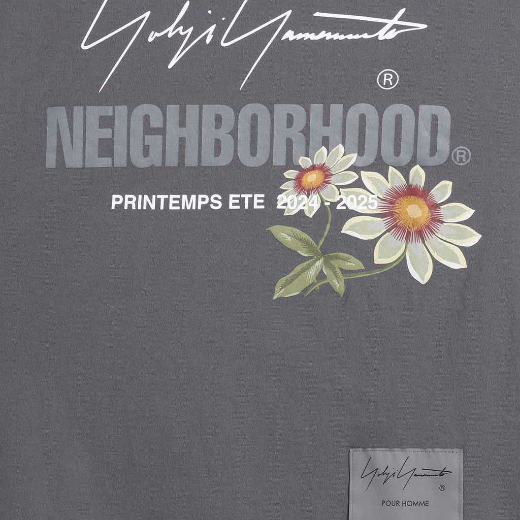 Yohji Yamamoto POUR HOMME x NEIGHBORHOOD T-Shirt Grey