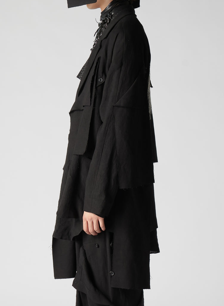 Yohji Yamamoto POUR HOMME W-Back PT Swingy Jacket HS-J53-308-1-03