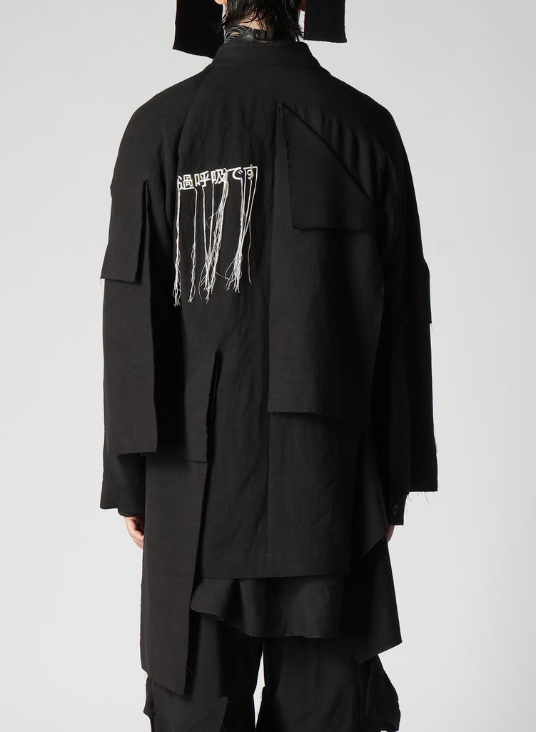 Yohji Yamamoto POUR HOMME W-Back PT Swingy Jacket HS-J53-308-1-03