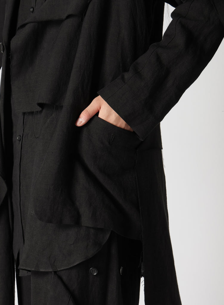 Yohji Yamamoto POUR HOMME W-Back PT Swingy Jacket HS-J53-308-1-03