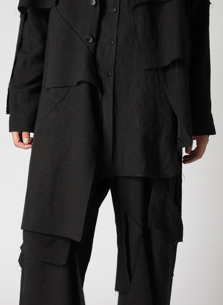 Yohji Yamamoto POUR HOMME W-Back PT Swingy Jacket HS-J53-308-1-03