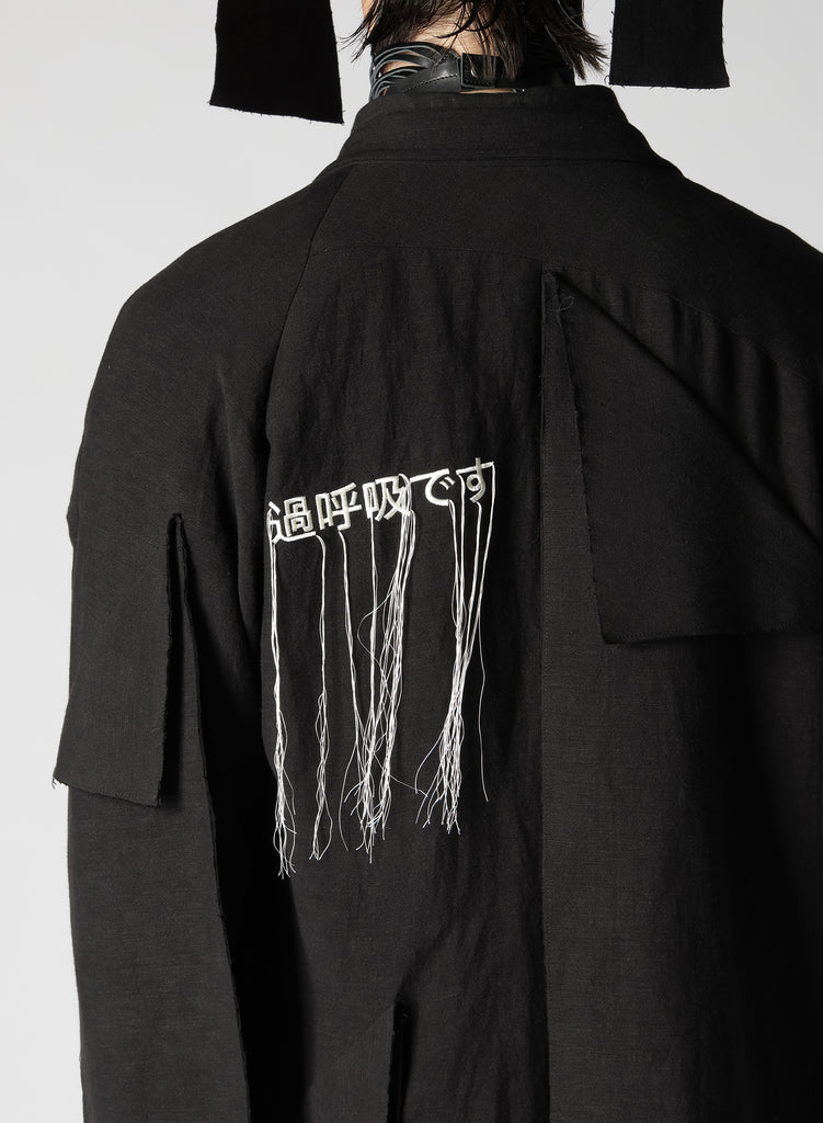 Yohji Yamamoto POUR HOMME W-Back PT Swingy Jacket HS-J53-308-1-03