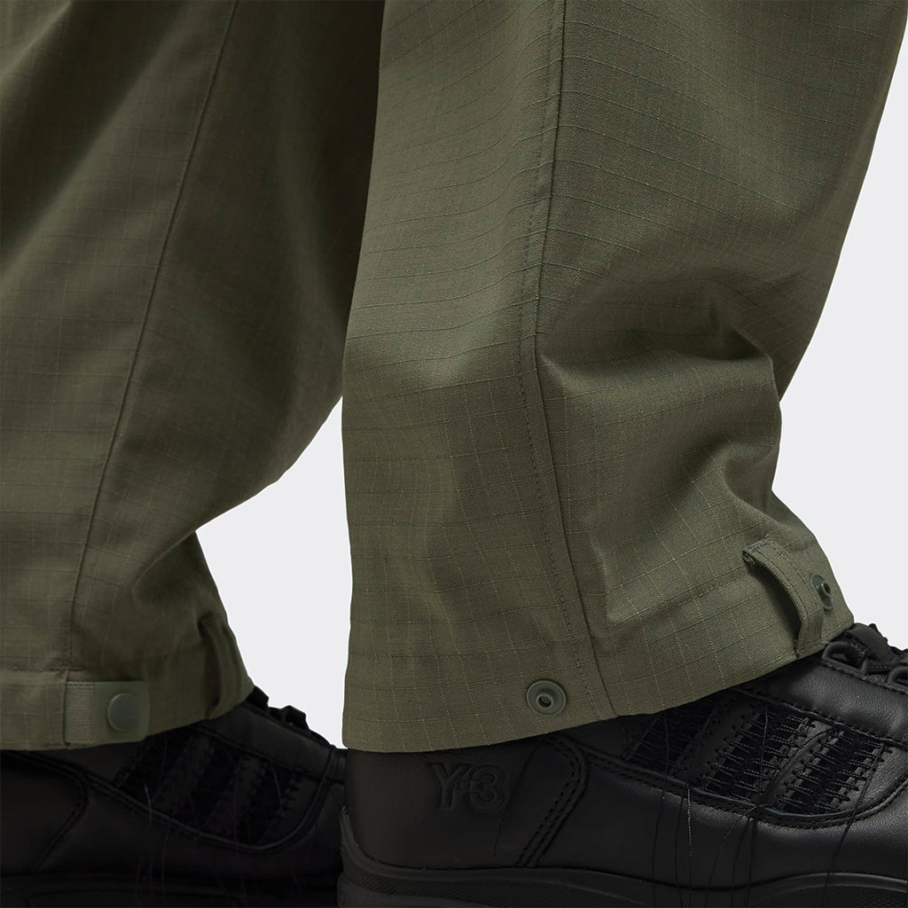 adidas Y-3 Yohji Yamamoto Men's Ripstop Pants Green IP7664