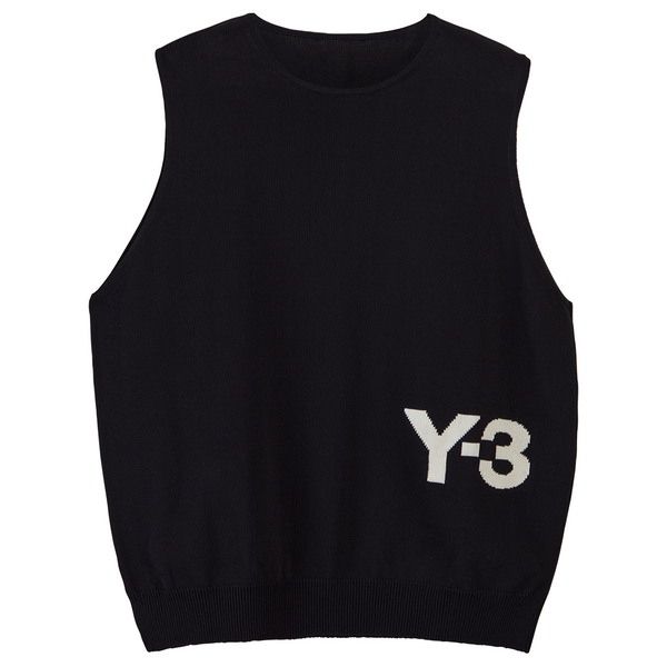 adidas Y-3 Yohji Yamamoto Logo Knitted Vest IZ3168