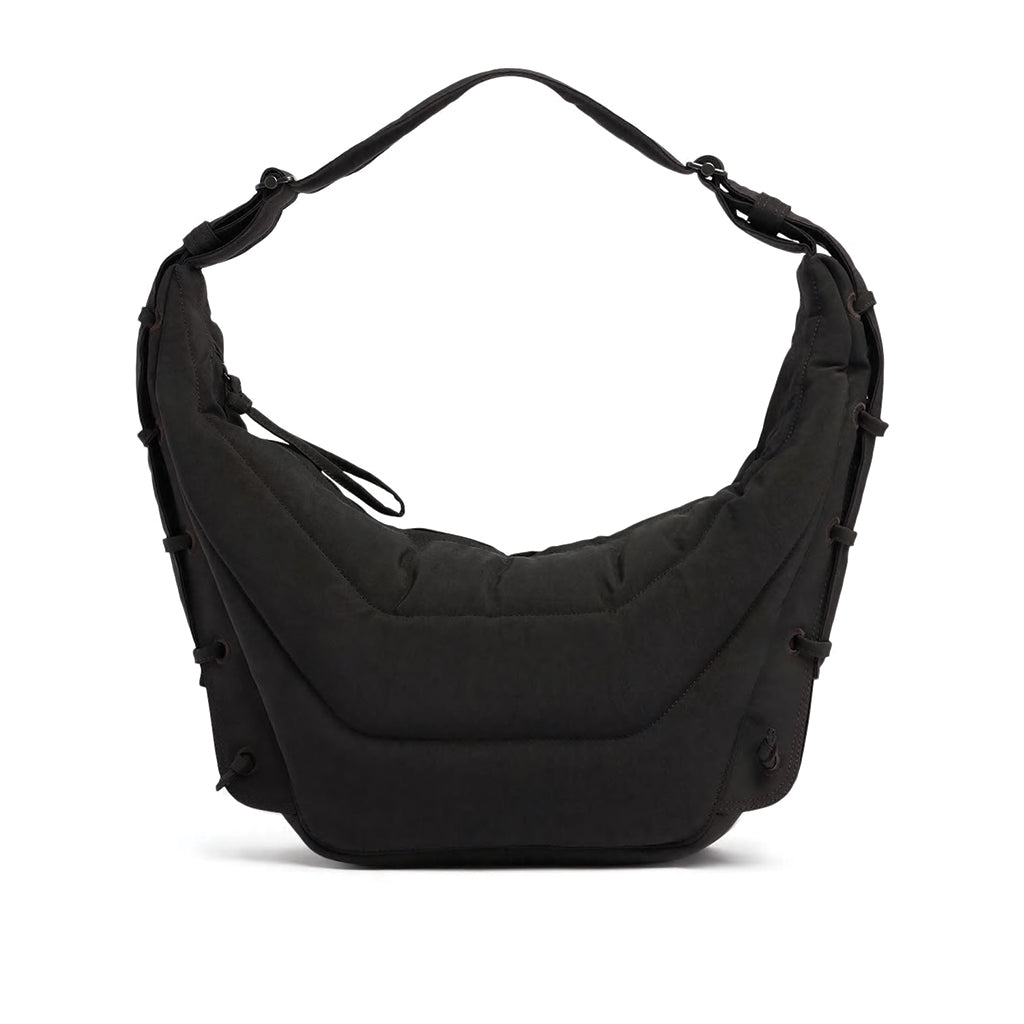Lemaire Medium Soft Game Bag Dark Chocolate