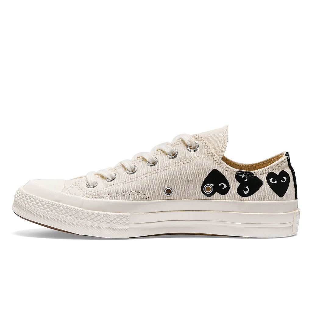 x Converse Chuck Taylor All Star '70 Multi Black Heart Low Beige