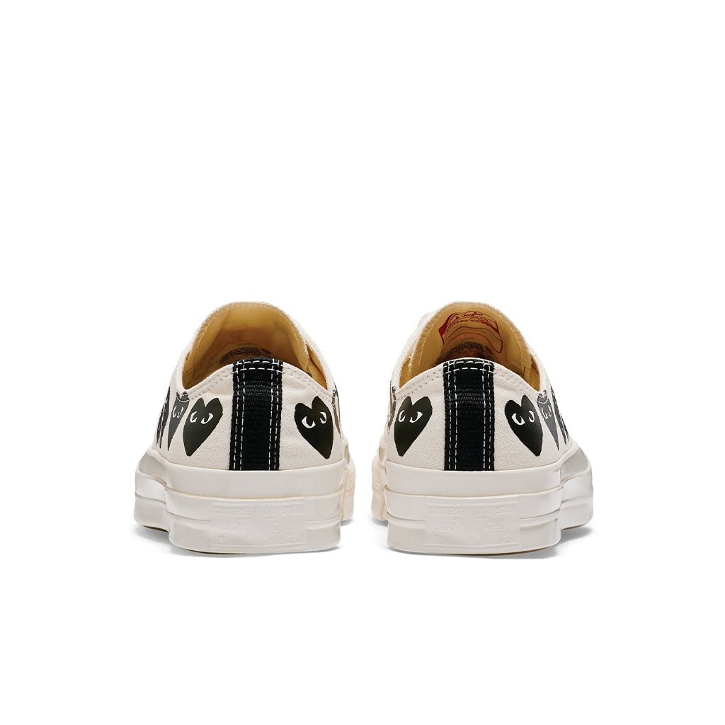 x Converse Chuck Taylor All Star '70 Multi Black Heart Low Beige