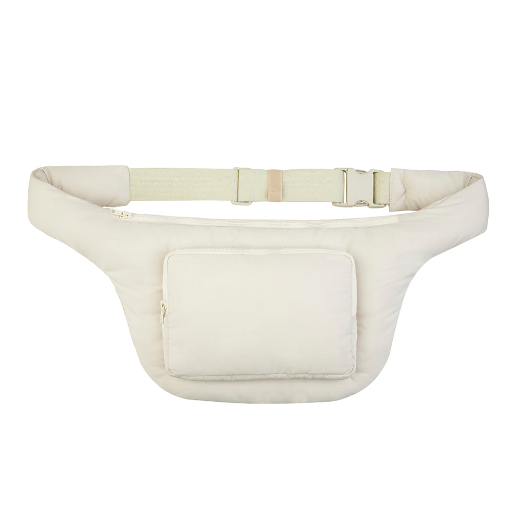 Puffy Airport Bag Cream White