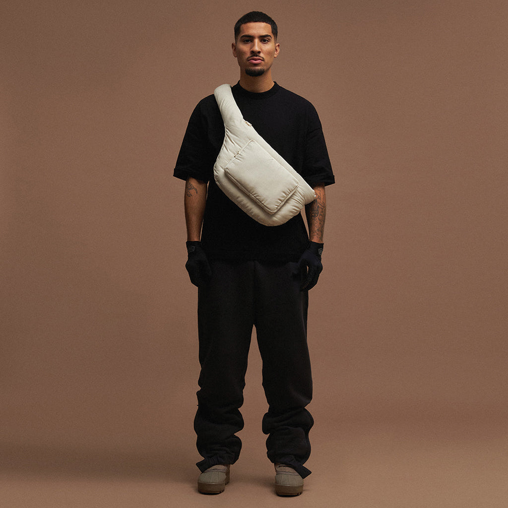 Puffy Airport Bag Cream White