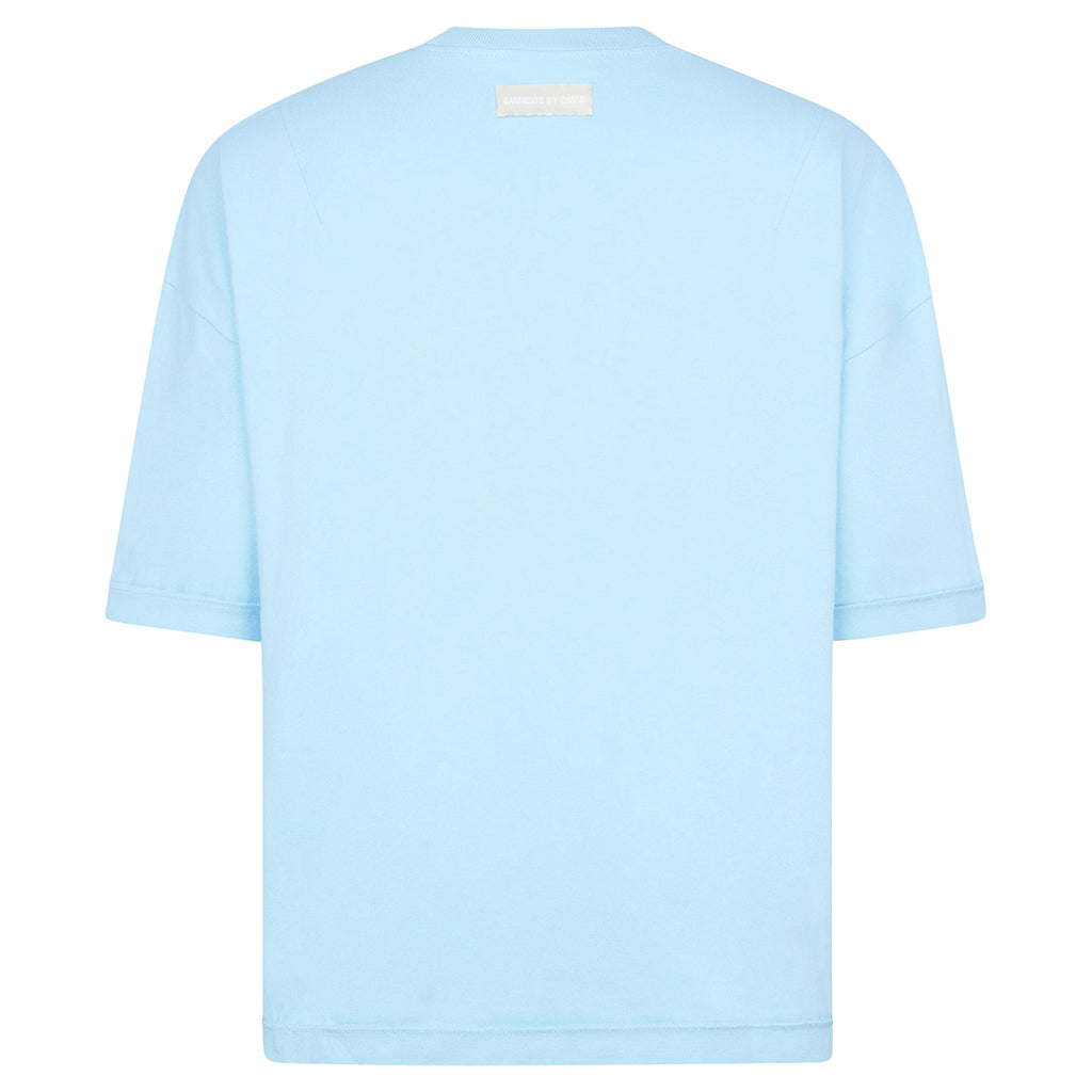 Reversible Inside Out T-Shirt Soft Blue