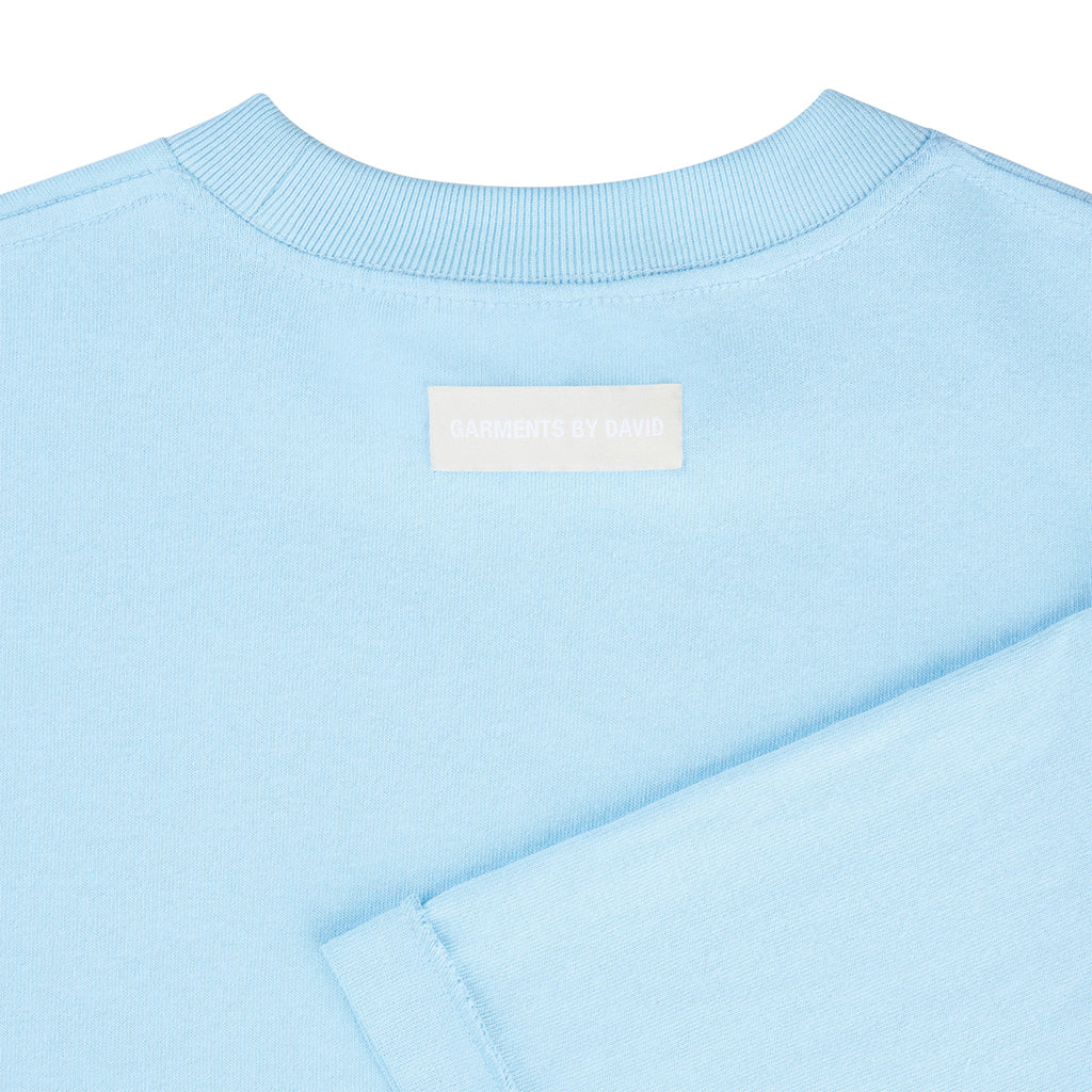Reversible Inside Out T-Shirt Soft Blue