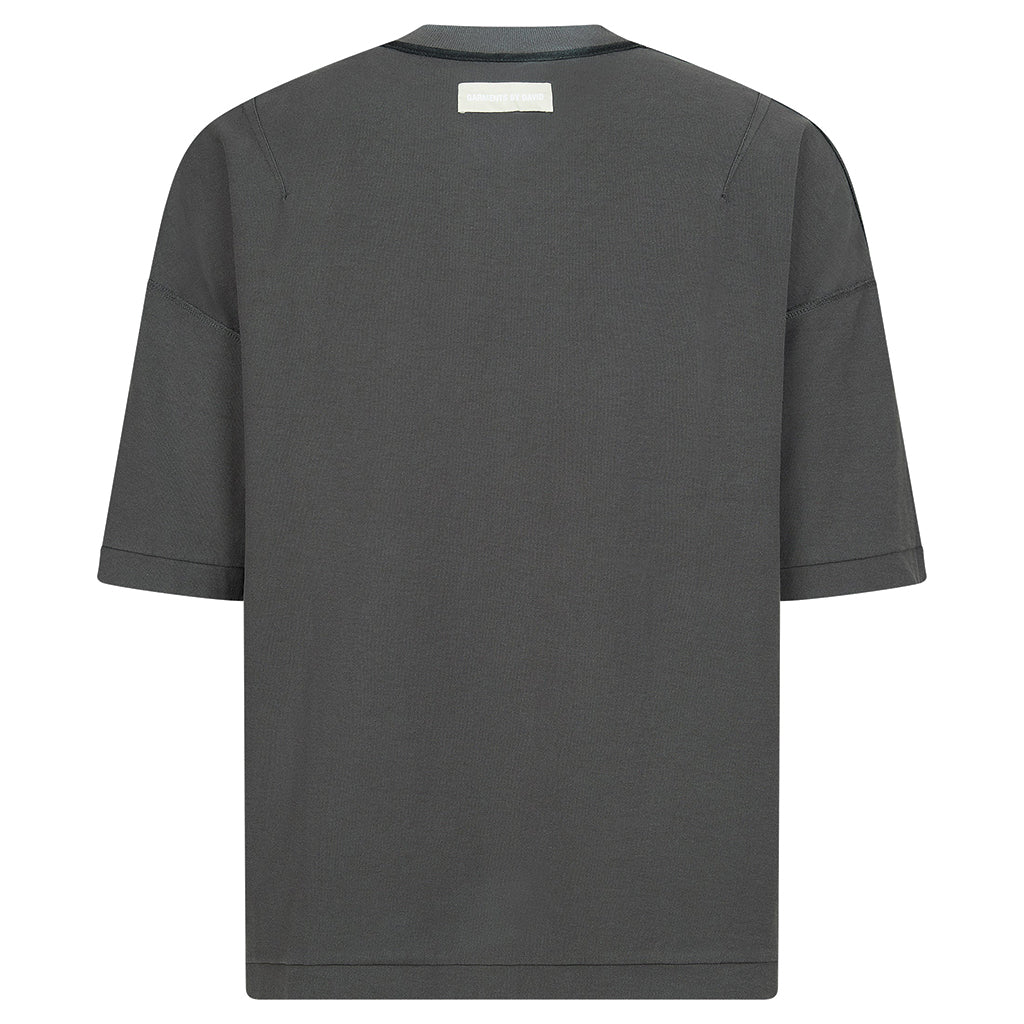 Garments by David Reversible Inside Out T-Shirt Sunfaded Concrete