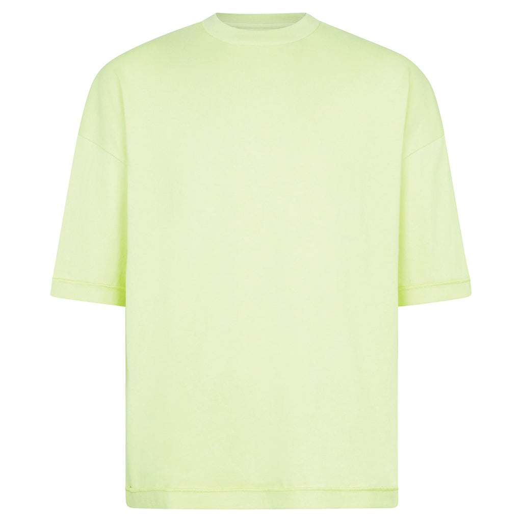 Garments by David Reversible Inside Out T-Shirt Lime Green