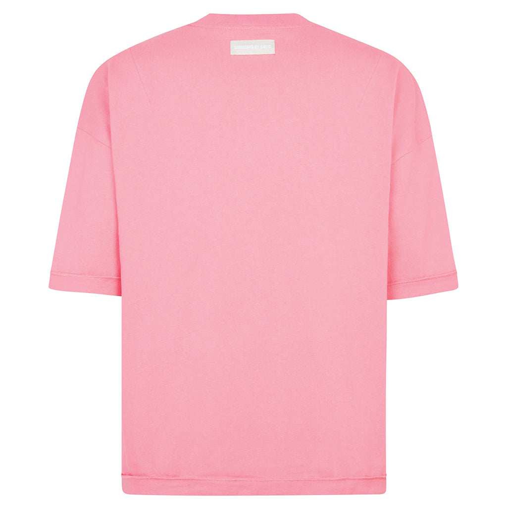 Garments by David Reversible Inside Out T-Shirt Soft Pink