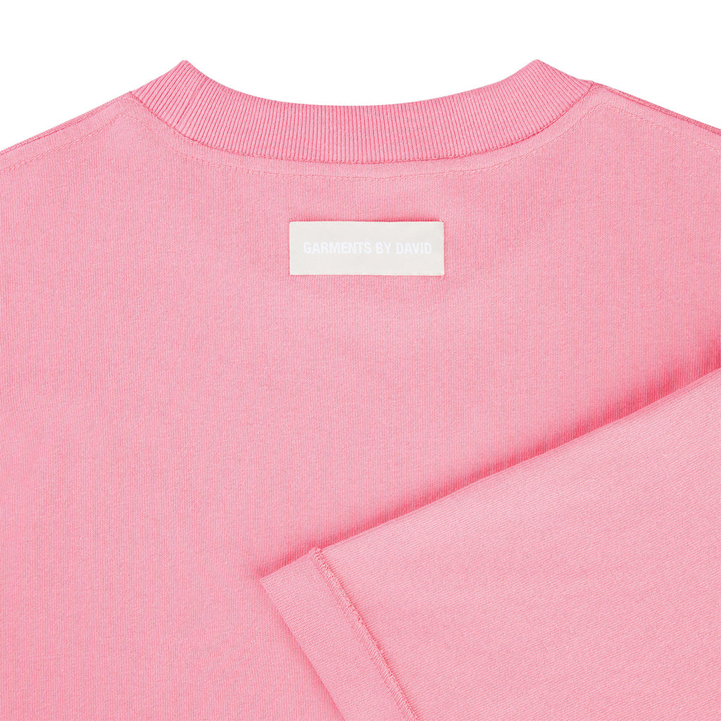Garments by David Reversible Inside Out T-Shirt Soft Pink