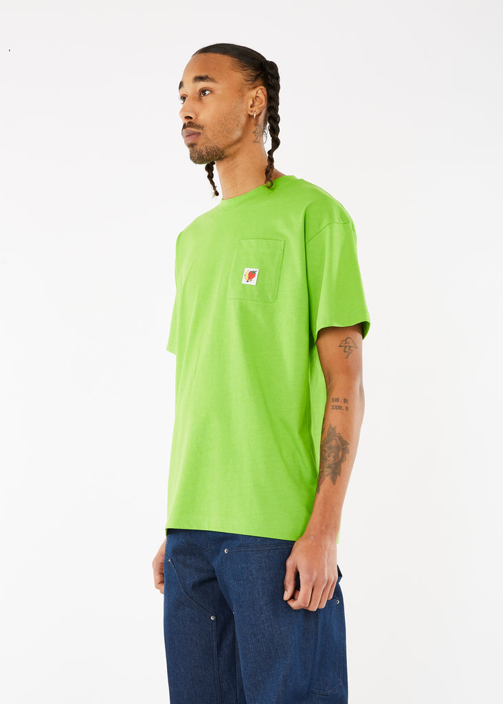 Sky High Farm Pocket Logo T-Shirt Green SHF04T030